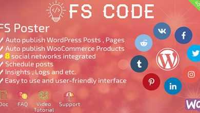 Photo of [Download-S1] FS Poster v1.9 - WordPress auto poster & scheduler