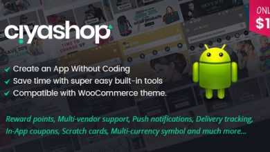 Photo of [Download-S1] CiyaShop Native Android Application based on WooCommerce
