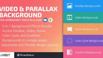 Photo of [Download-S1] Video & Parallax Backgrounds For WPBakery Page Builder v4.8