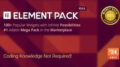 Photo of [Download-S1] Element Pack v2.5.2 - Addon for Elementor Page Builder