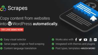 Photo of [Download-S1] Scrapes v2.0 - Web scraper plugin for WordPress