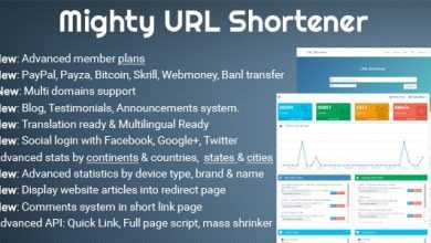 Photo of [Download-S1] Mighty URL Shortener v3.2.1 - Short URL Script