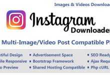 Photo of [Download-S1] Instagram Video/Image Downloader with Ajax (Multi Content)