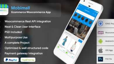 Photo of [Download-S1] Mobimall - Ecommerce Woocommerce Android + iOS App IONIC 3