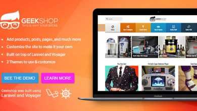 Photo of [Download-S1] GeekShop v1.0.11 - Geeky Cool Product Site