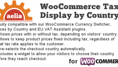 Photo of [Download-S1] Tax Display by Country for WooCommerce v1.9.14.180324