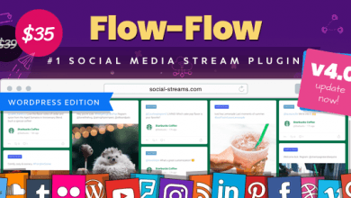 Photo of [Download-S1] Flow-Flow v4.1.1 - WordPress Social Stream Plugin