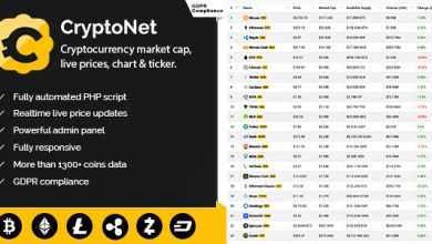 Photo of [Download-S1] CryptoNet v1.3 - Cryptocurrency Market Cap, Live Prices, Charts & Ticker (GDPR Compliance)