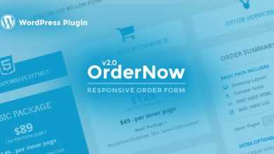 Photo of [Download-S1] OrderNow v2.0.4 - Responsive PHP Order Form