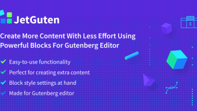 Photo of [Download-S1] JetGuten v1.0.0 - Blocks Set Addon for Gutenberg Editor
