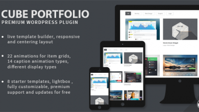 Photo of [Download-S1] Cube Portfolio v1.16.6 - Responsive WordPress Grid Plugin