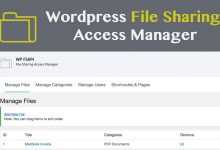 Photo of [Download-S1] WP FSAM v1.0 - File Sharing Access Manager