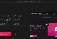 Photo of [Download-S1] Wallace Inline v1.2.4 - Front-end editor for Beaver Builder