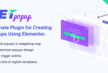 Photo of [Download-S1] JetPopup v1.1.0 - Popup Addon for Elementor