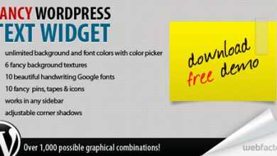 Photo of [Download-S1] Fancy Text Widget v1.5