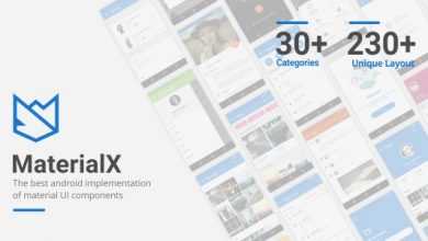 Photo of [Download-S1] MaterialX v2.1 - Android Material Design UI Components