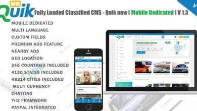 Photo of [Download-S1] Quik new v1.3 - Fully Loaded Classified Ads CMS