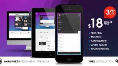 Photo of [Download-S1] QuadMenu v1.5.2 - Themes Developer Mega Menu