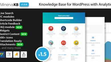 Photo of [Download-S1] MinervaKB v1.5.7 - Knowledge Base for Wordpress with Analytics