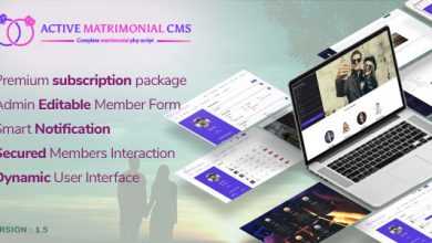 Photo of [Download-S1] Active Matrimonial CMS v1.5 - nulled