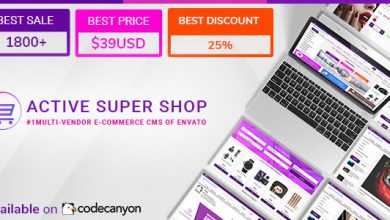 Photo of [Download-S1] Active Super Shop Multi-vendor CMS v1.5.1 - nulled