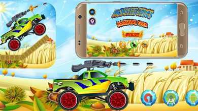 Photo of [Download-S1] Monster Truck Machine Gun With Admob Banner & Interstitial (Android Studio Project)