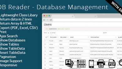 Photo of [Download-S1] DB Reader - Database Management