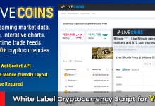 Photo of [Download-S1] LiveCoins v2.2.3 - Real time Cryptocurrency Prices, Market Cap, Charts & More + FREE Wordpress Plugin