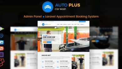 Photo of [Download-S1] Auto Plus - Laravel Car Wash Booking
