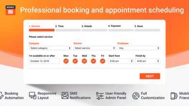 Photo of [Download-S1] Bookly PRO v16.1 – Appointment Booking and Scheduling Software System