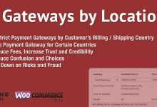 Photo of [Download-S1] WooCommerce Gateways by Location v1.3.1