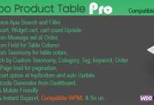 Photo of [Download-S1] Woo Products Table Pro v3.9