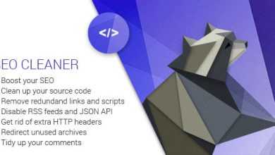 Photo of [Download-S1] SEO Cleaner v1.4 - WordPress Plugin for Site Clean Up