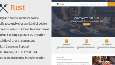 Photo of [Download-S1] Rest - Cafe and Restaurant Website CMS