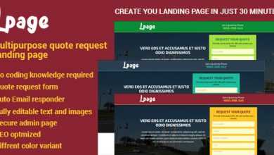 Photo of [Download-S1] Lpage - Multipurpose quote request Landing page