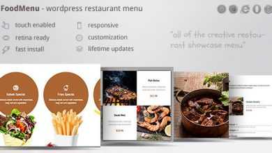 Photo of [Download-S1] FoodMenu v1.14 - WP Creative Restaurant Menu