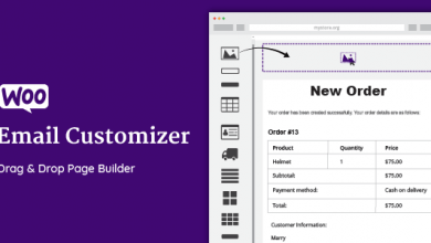 Photo of [Download-S1] WooCommerce Email Customizer with Drag and Drop v1.5.5