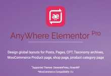 Photo of [Download-S1] AnyWhere Elementor Pro v2.11.1 - Global Post Layouts