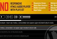 Photo of [Download-S1] Lono v1.0 - Responsive HTML5 Audio Player Plugin