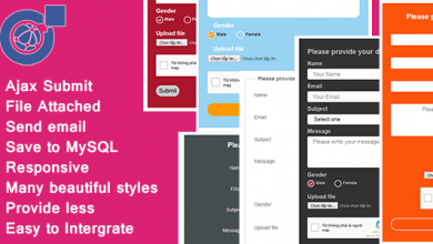 Photo of [Download-S1] Responsive AJAX Contact Form - PHP, MySQL and Send Mail