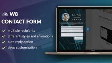 Photo of [Download-S1] W8 Contact Form v1.5.5 - WordPress Contact Form Plugin