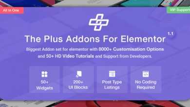 Photo of [Download-S1] The Plus v1.3.2 - Addon for Elementor
