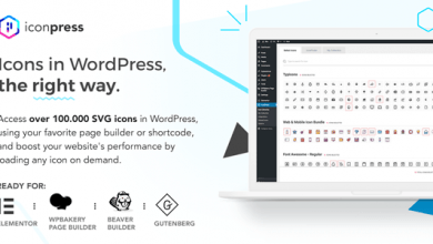 Photo of [Download-S1] IconPress Pro v1.4.2 - Icon Management for WordPress
