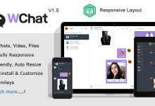Photo of [Download-S1] Wchat v1.6 - Fully Responsive PHP AJAX Chat Script - nulled