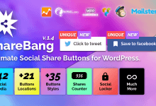 Photo of [Download-S1] ShareBang v1.4 - Ultimate Social Share Buttons