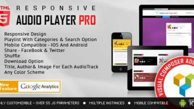 Photo of [Download-S1] HTML5 Audio Player PRO v2.0 - WPBakery Page Builder