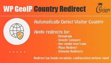 Photo of [Download-S1] WP GeoIP Country Redirect v2.9