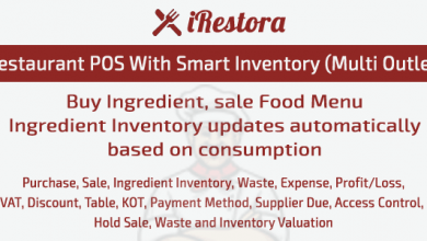 Photo of [Download-S1] iRestora - Restaurant POS with Smart Inventory (Multi Store)