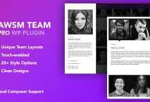 Photo of [Download-S1] The Team Pro v1.2.2 - Team Showcase WordPress Plugin