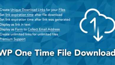 Photo of [Download-S1] WP One Time File Download v2.2